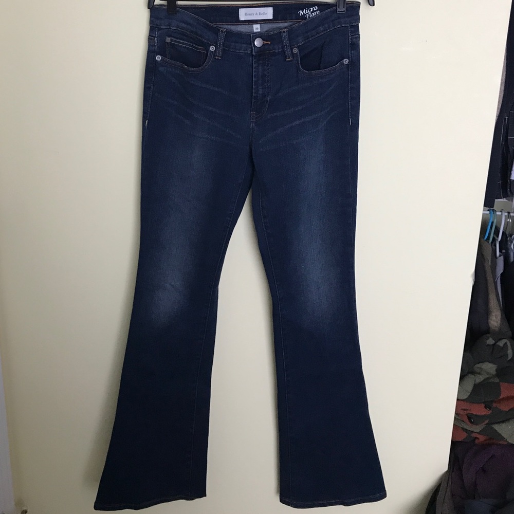 Henry & Belle Micro Flare Jeans NWT