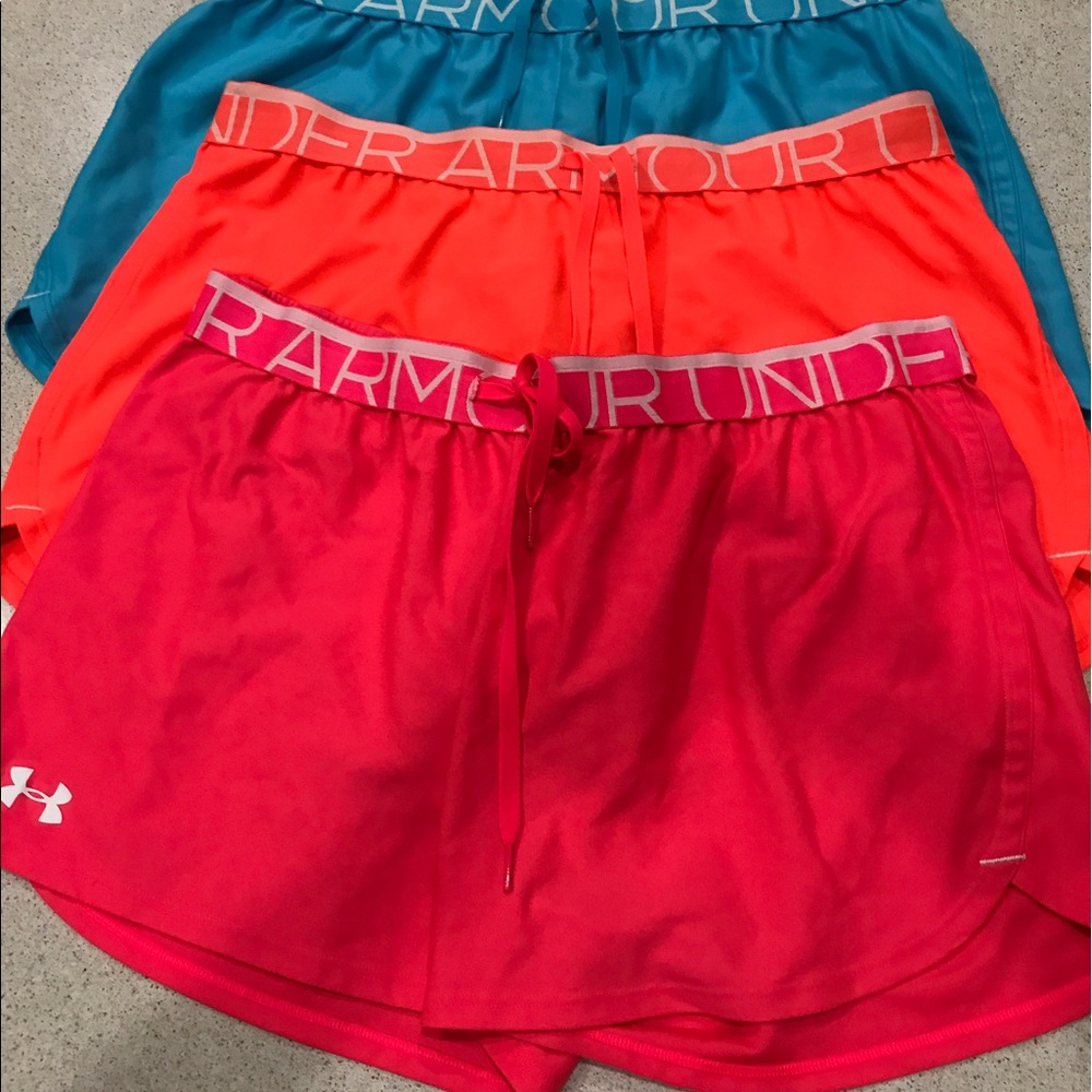 3 Pairs of Under Armour shorts