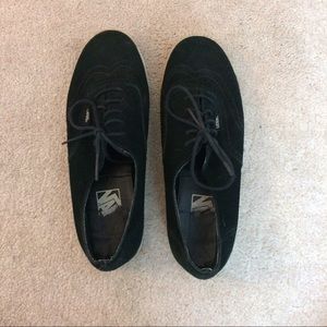VANS// black oxford
