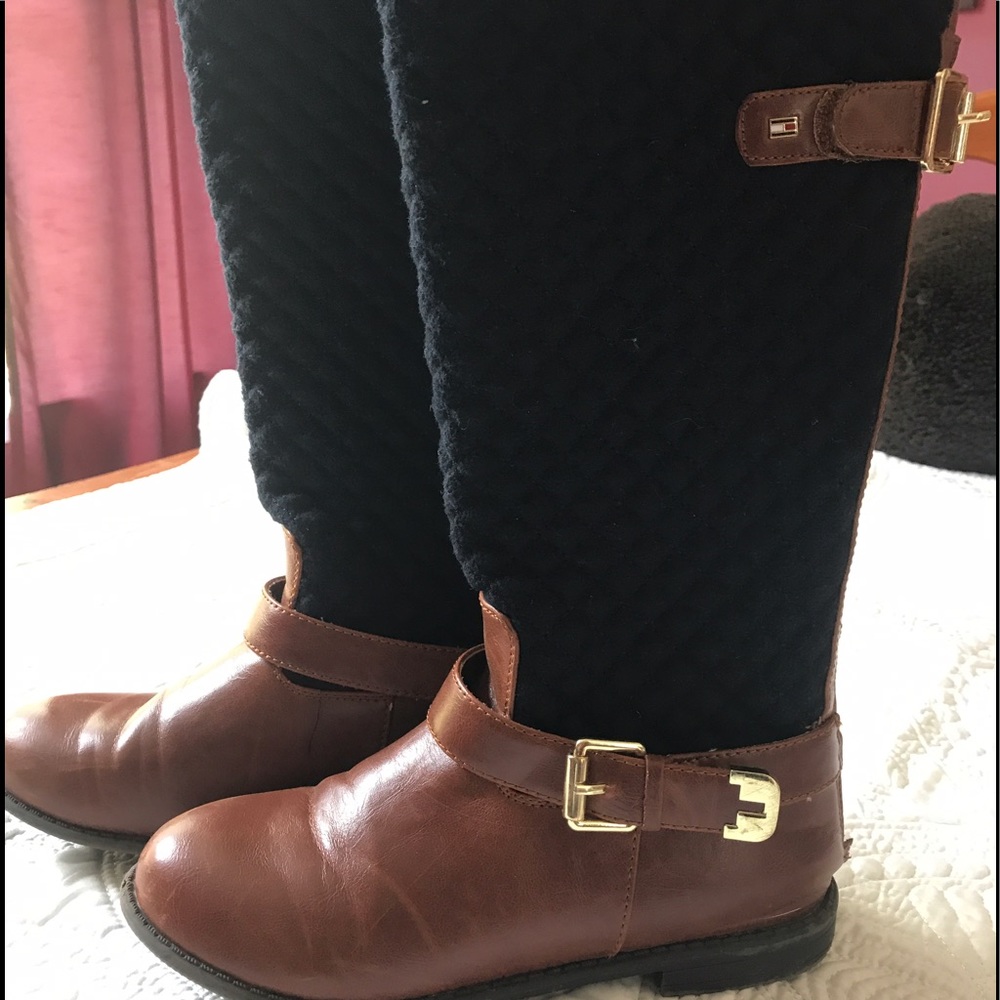 Tommy Hilfigir Girls Size 3 Boots