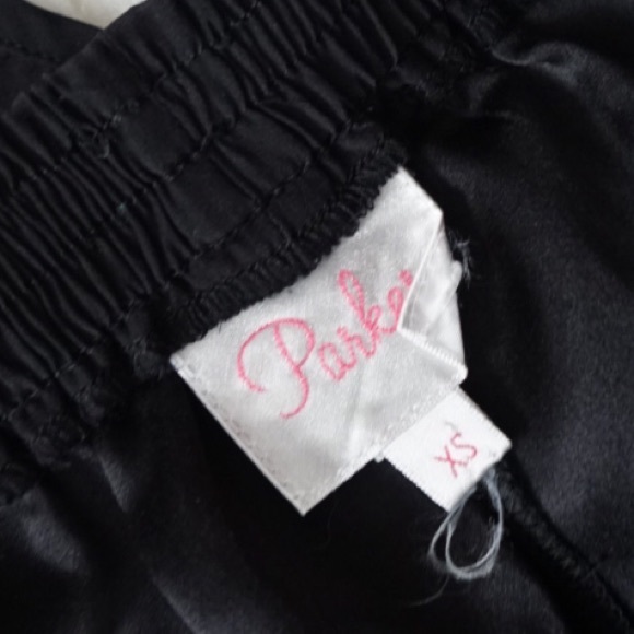 Anthropologie Parker Black Drawstring Shorts - Picture 4 of 4