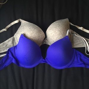 2 PINK bra bundle 32c