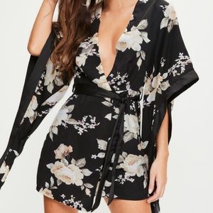 Floral Kimono Dress