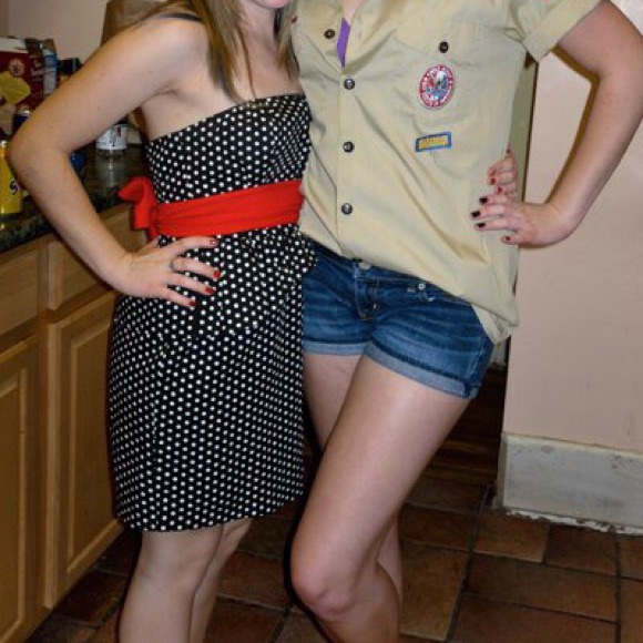 Urban Outfitters B/W Polka Dot Party Dress - Picture 6 of 6