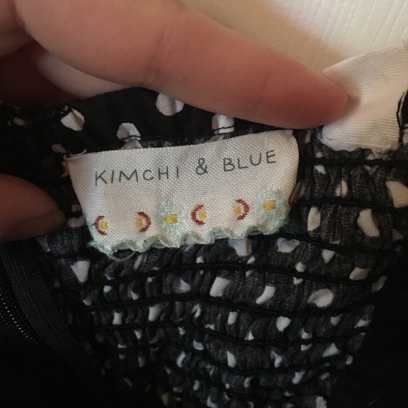 Urban Outfitters B/W Polka Dot Party Dress - Picture 3 of 6