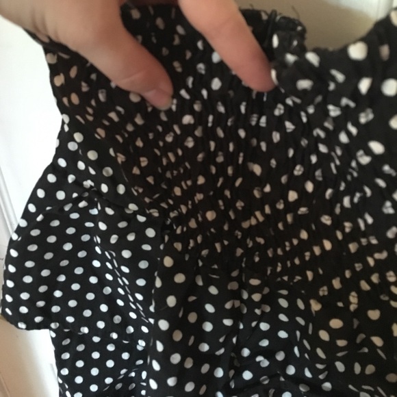 Urban Outfitters B/W Polka Dot Party Dress - Picture 5 of 6