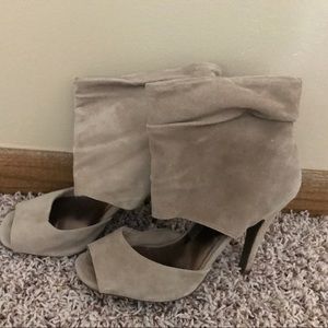 Steve Madden high heeled open booties