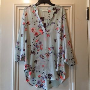 Lush Floral Blouse