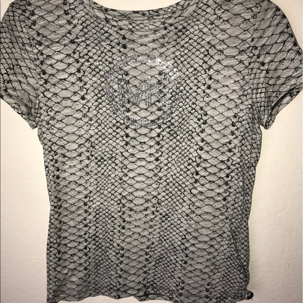 Michael Kors Snakeskin Printed Shirt