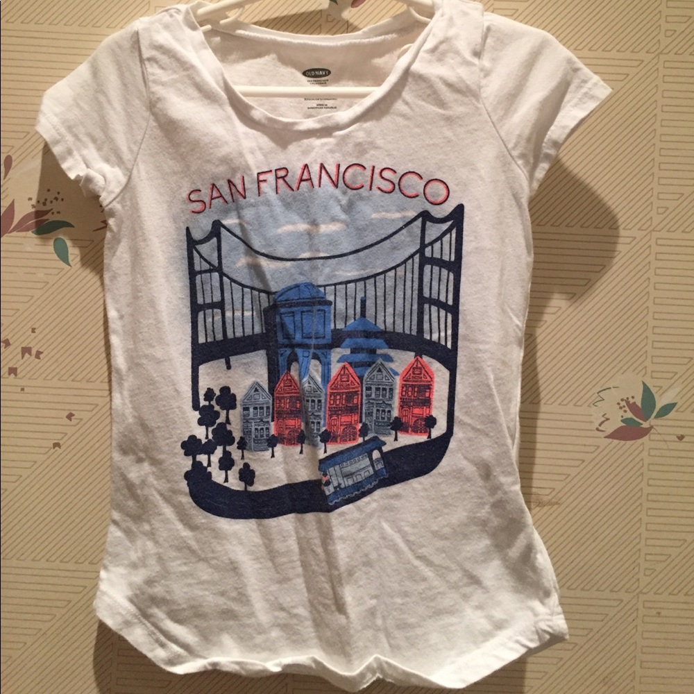 Old Navy San Francisco t-shirt size XS EUC