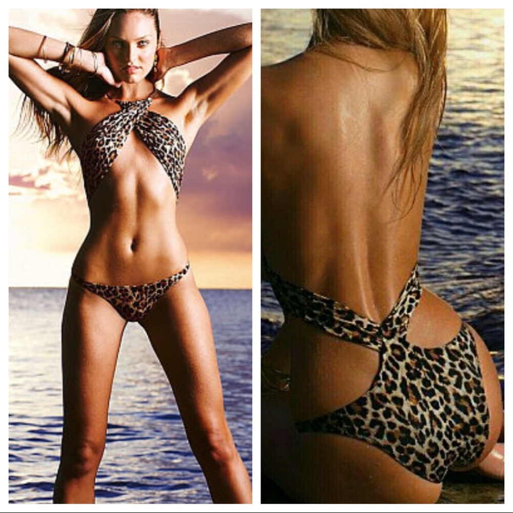 NWT Rare VS Animal Print Monokini in XS