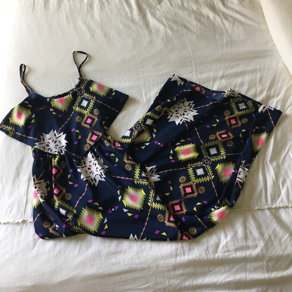Bright Tribal Print Maxi