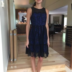 Black lace dress from Anthro