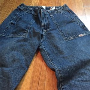 Lucky brand denim supply cropped jeans size 4