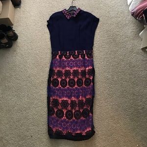 French connection short sleeve dress