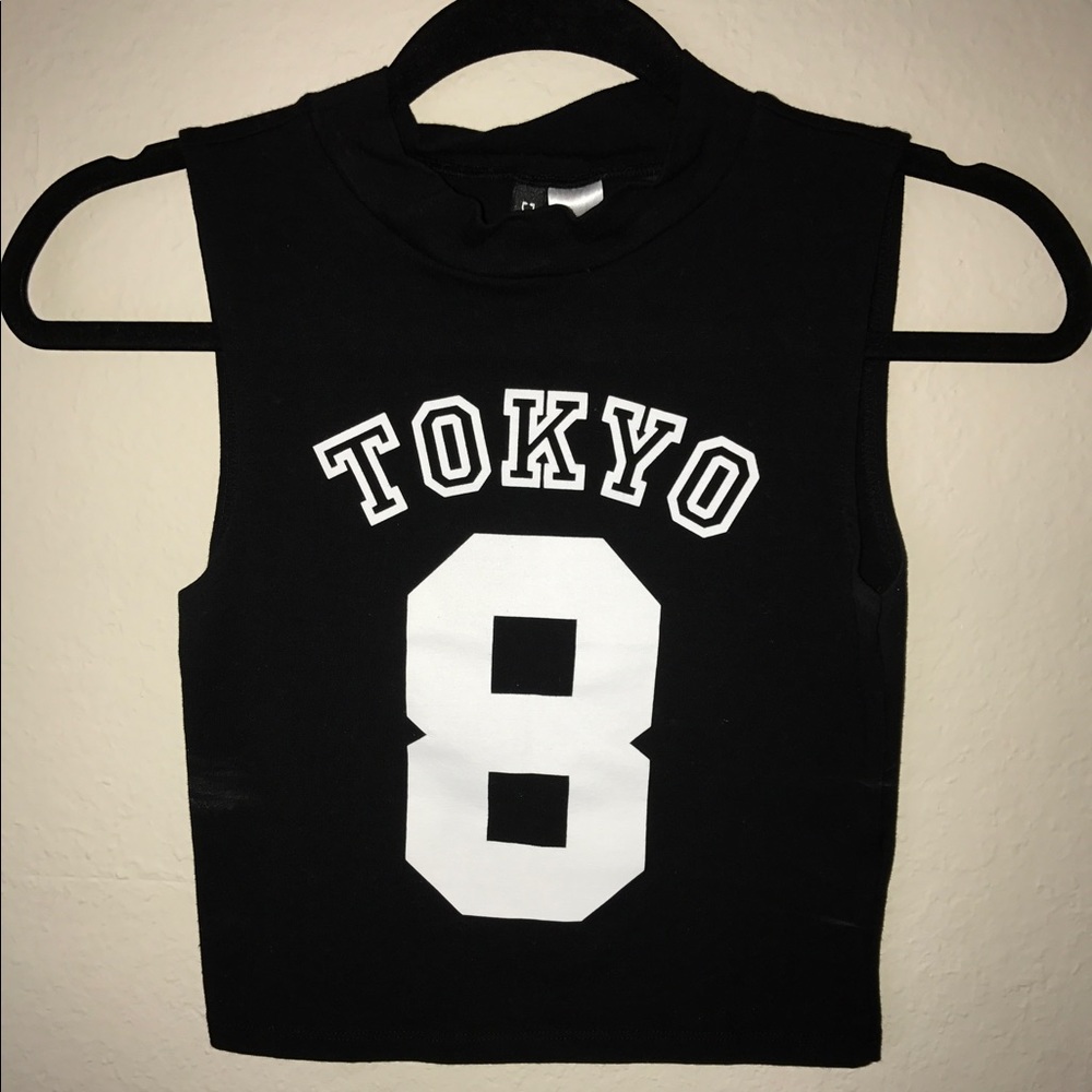 Tokyo Sleeveless Crop Top