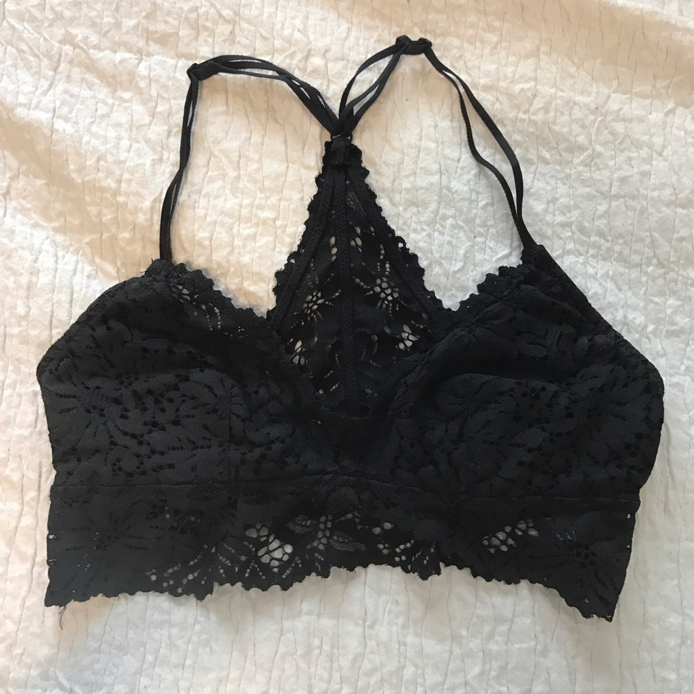 Aerie bralette black lace