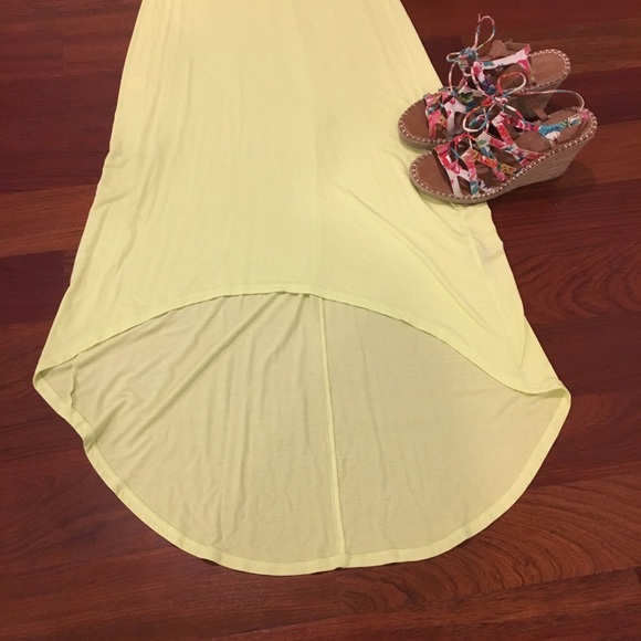 Victoria's Secret Lime Green Sheer Maxi Dress - Picture 3 of 5