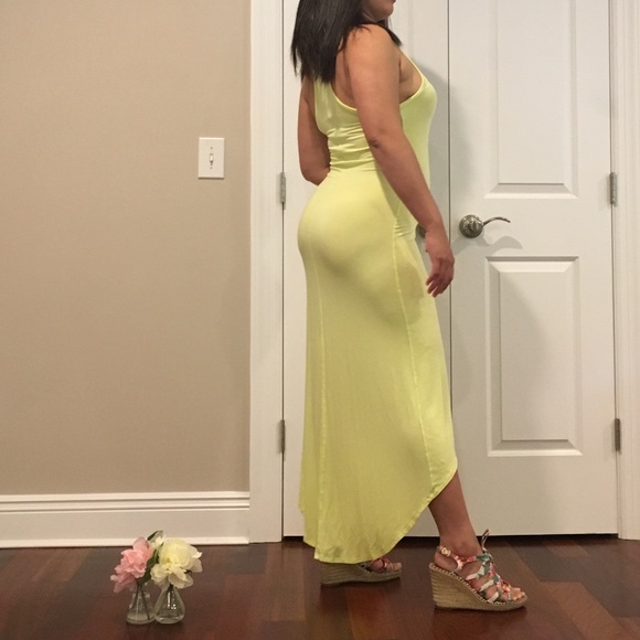 Victoria's Secret Lime Green Sheer Maxi Dress - Picture 5 of 5