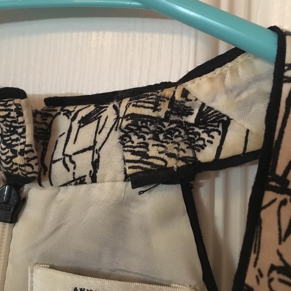 LOFT Classic BW Printed Dress - Picture 4 of 8