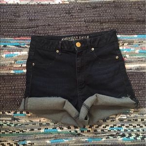 American Eagle High Waisted Jean Shorts