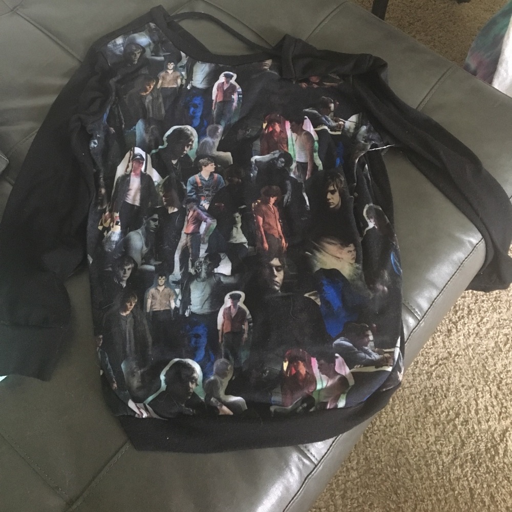 Black American horror story tunic