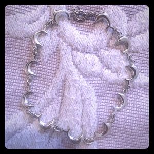 🐬Silver Dolphin Bracelet🐬