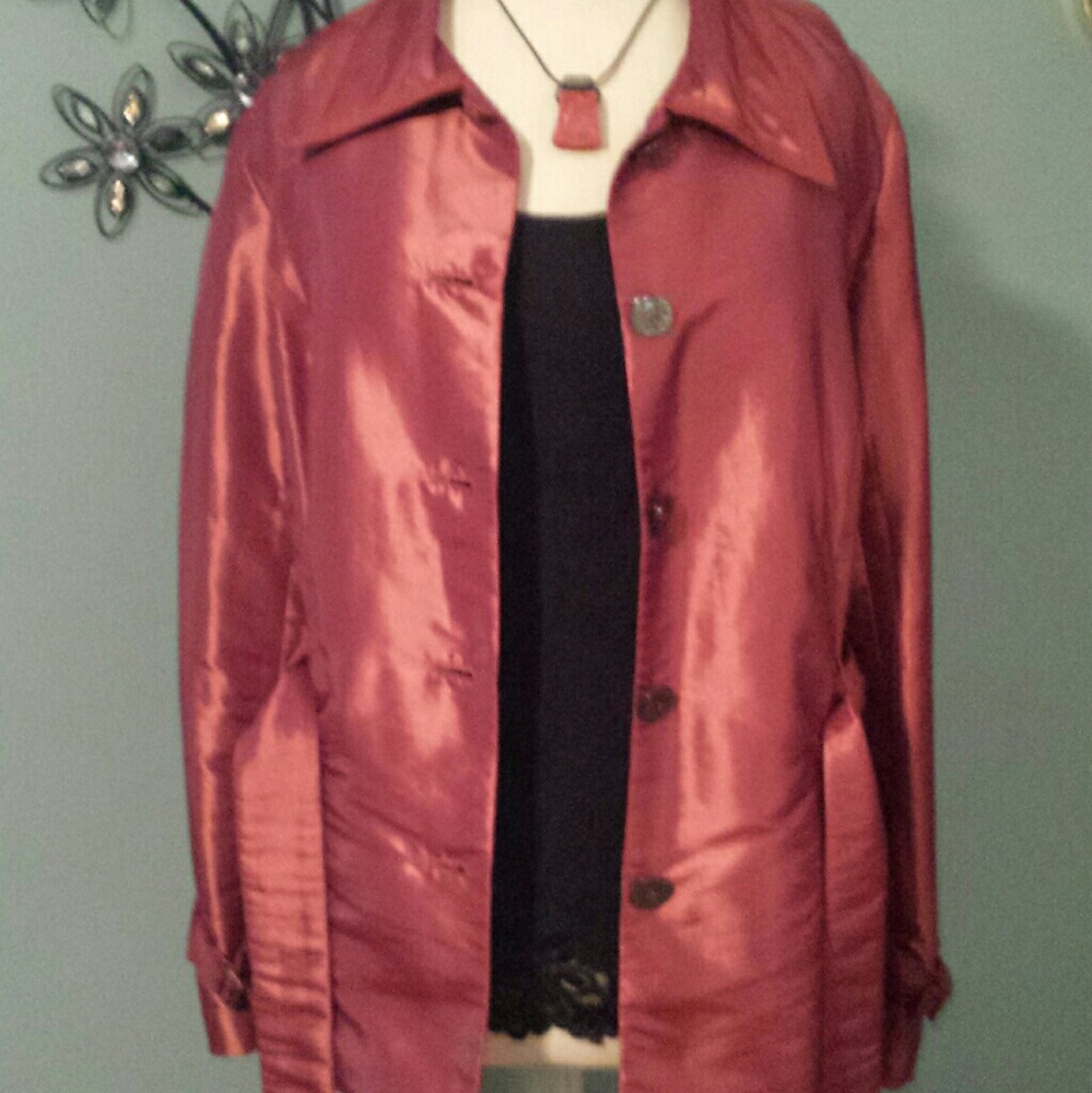 NWT Burnt orange Jones&Co jacket