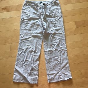 J.Crew | Wide Leg Linen Pants