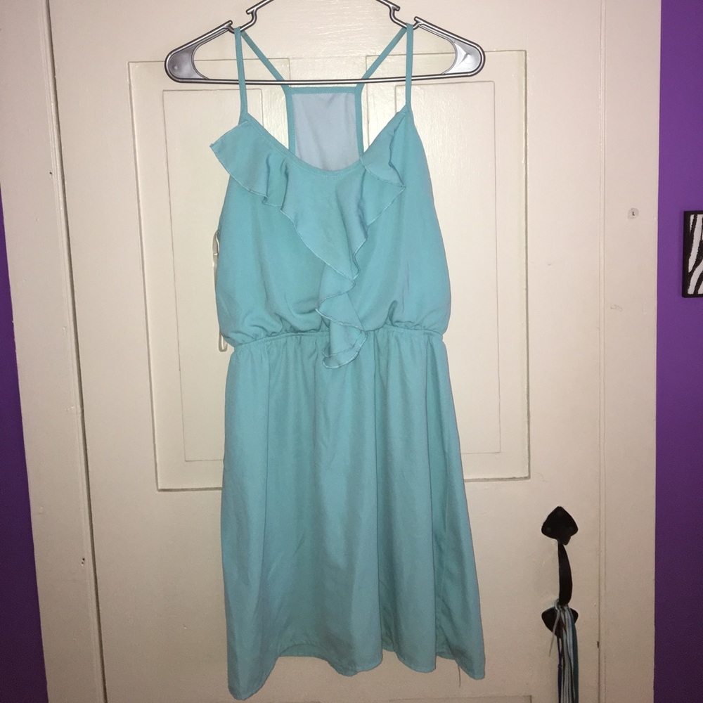 Light Blue Racerback Dress