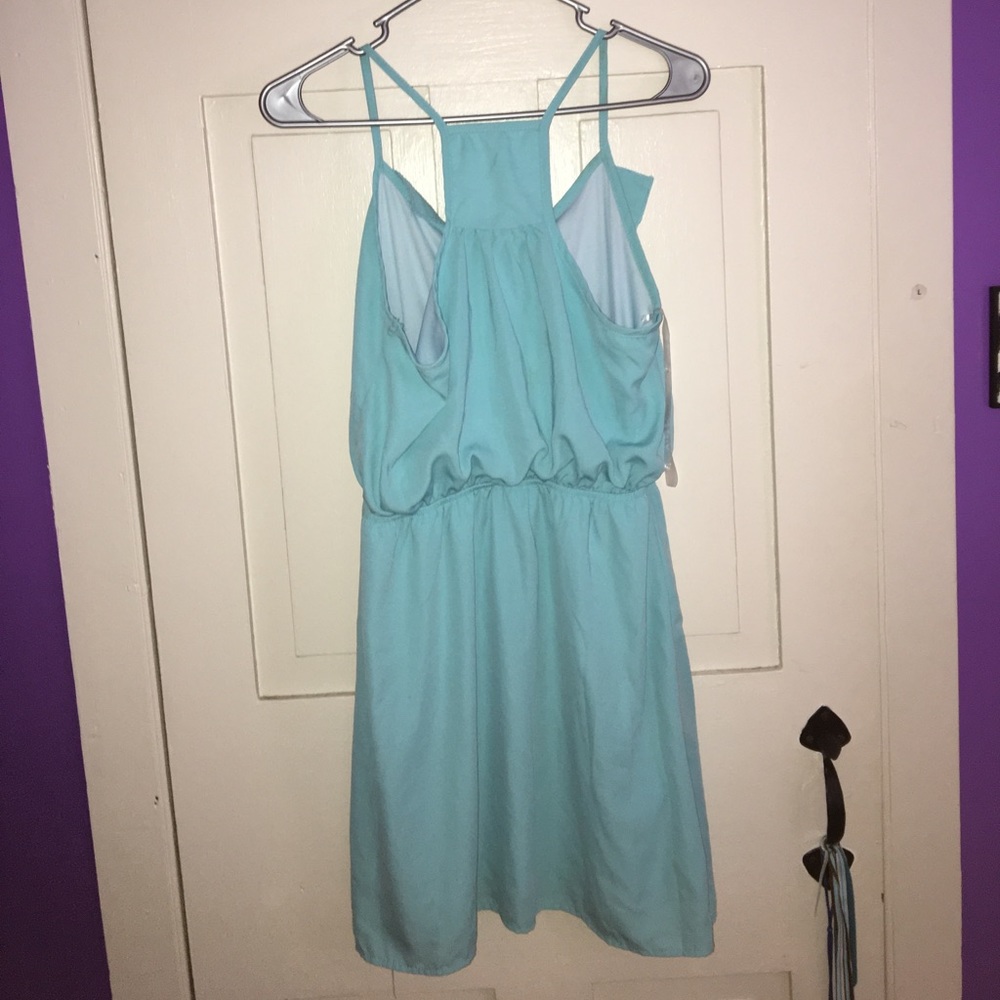 Light Blue Racerback Dress - Picture 2 of 2