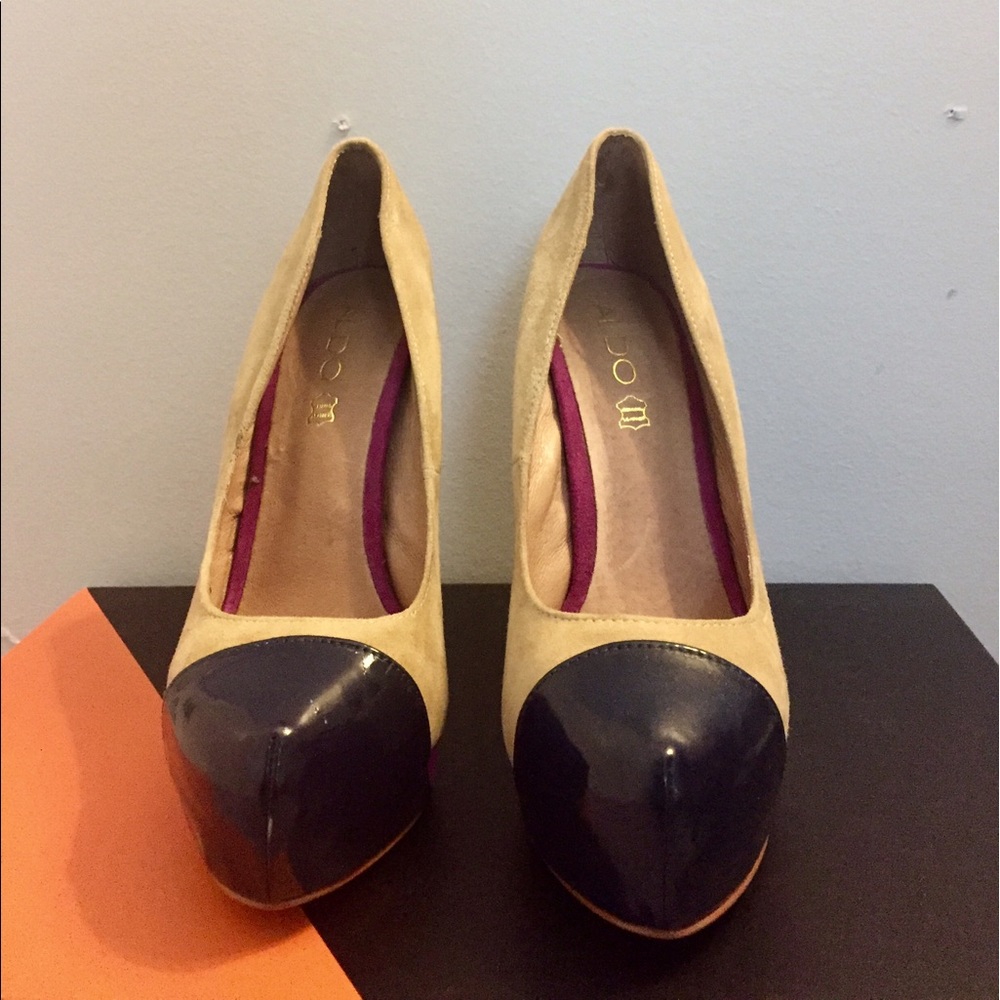 Aldo Color-Block Heels - Abrianna