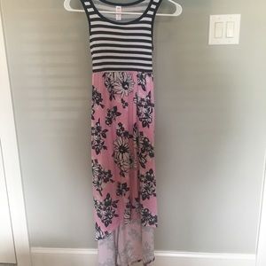 justice girls adorable hi-lo summer dress//