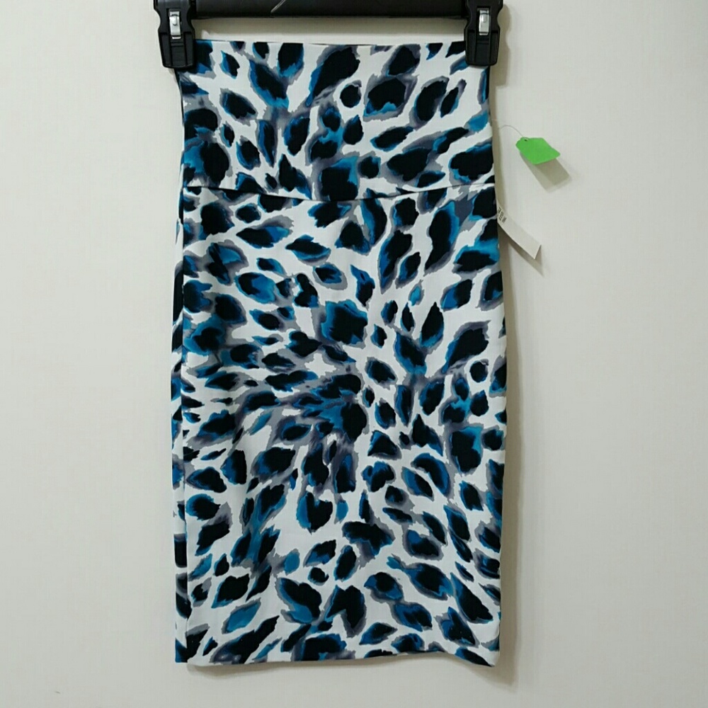 Y2k Animal Print skirt