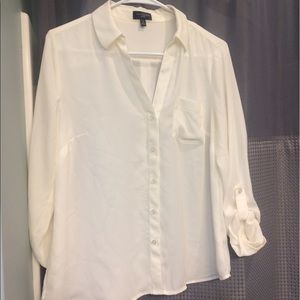 Cream Ashton blouse from The Limited