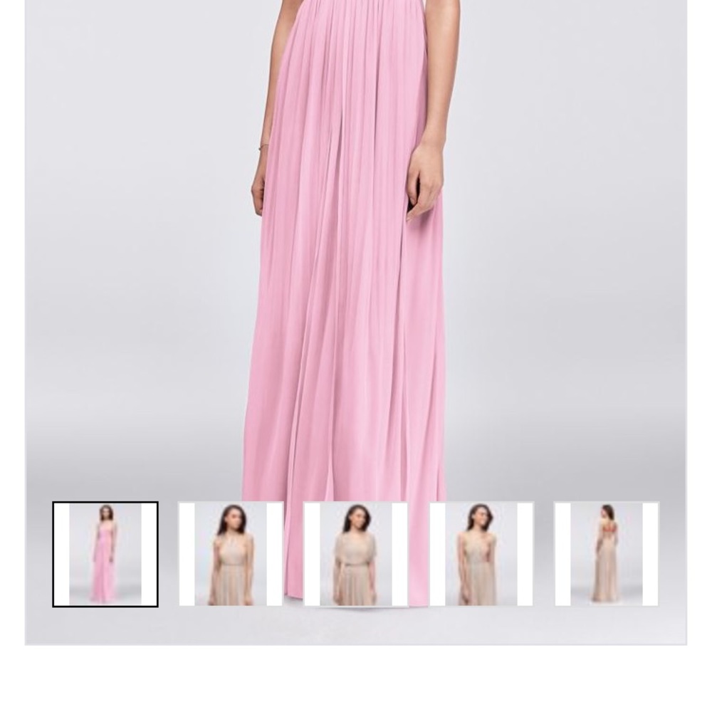 David's Bridal Versa Convertible Dress Tickled