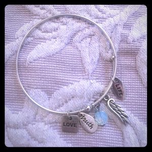 Bangle with charms