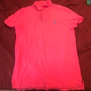 pink aeo t short size medium