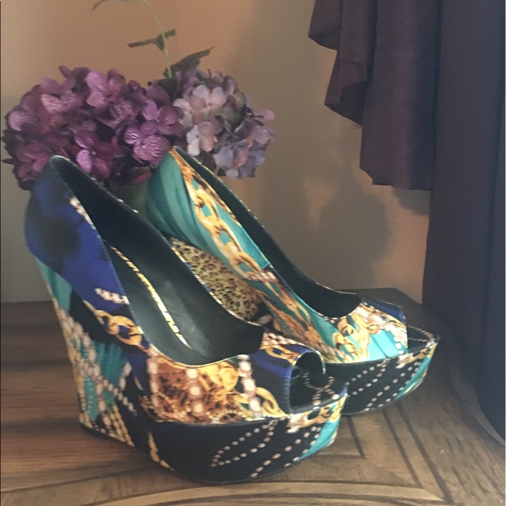 Platform Wedge Heels