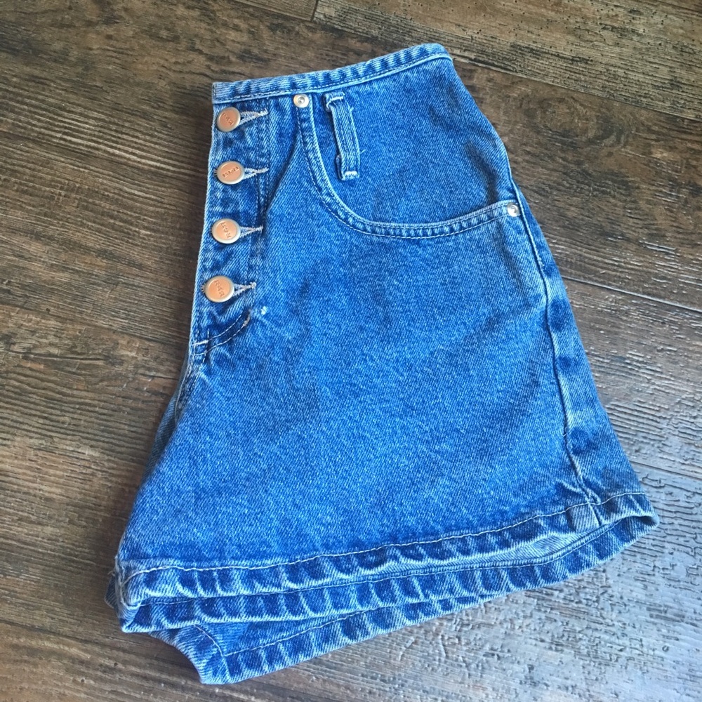 High waisted shorts