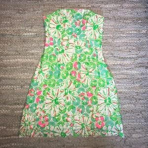 Lilly Pulitzer Strapless Dress