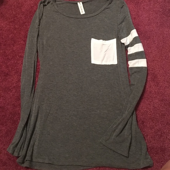 Gray super soft comfy long sleeve - Picture 1 of 2