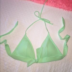 Victoria secret triangle push up bathing suit top