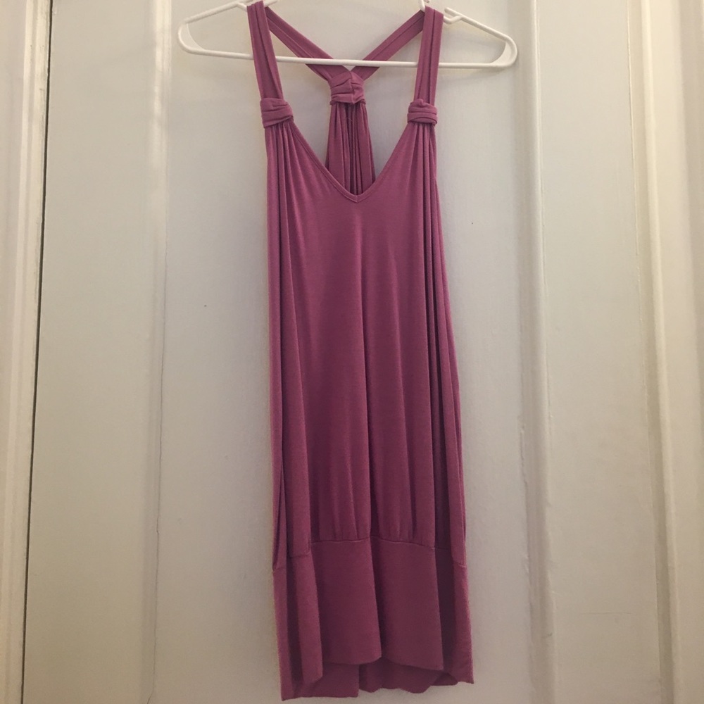 Purple going out top