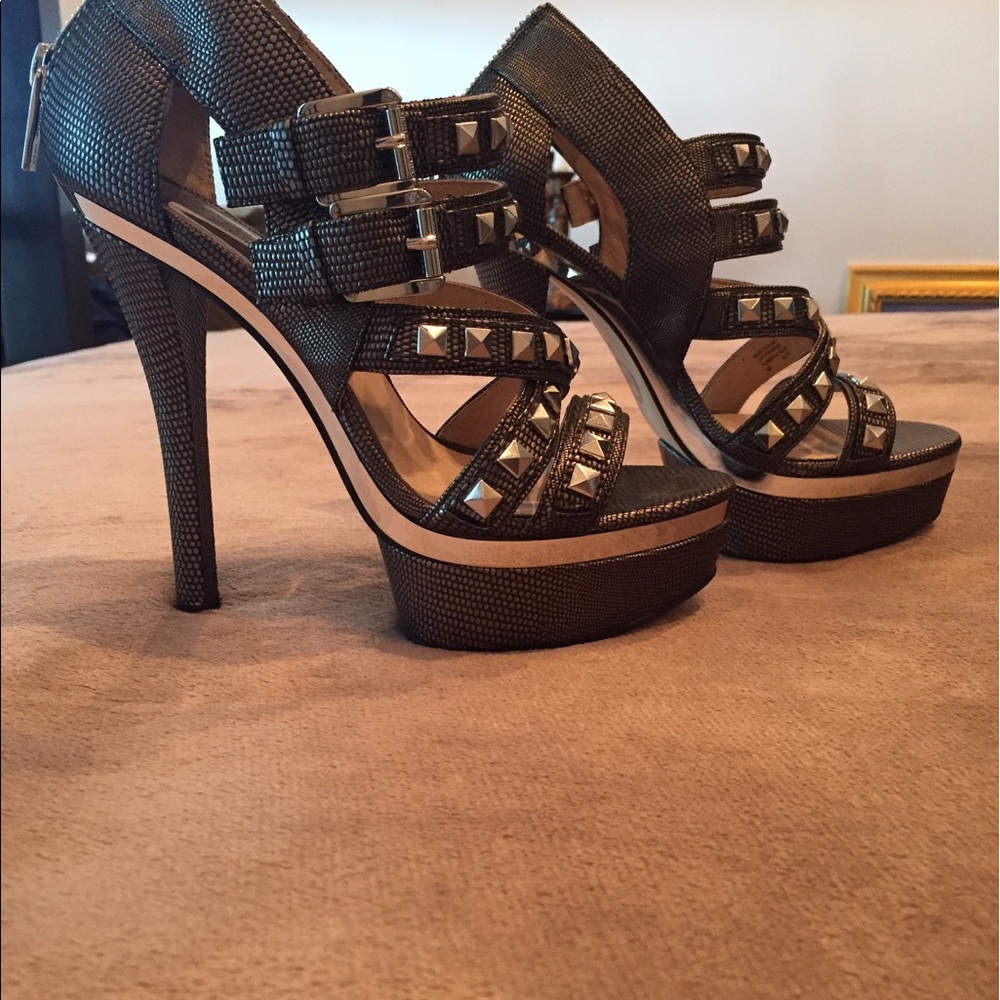 Michael by Michael Kors Studded Platform Sandals