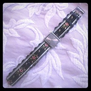 Watch with Floral Band