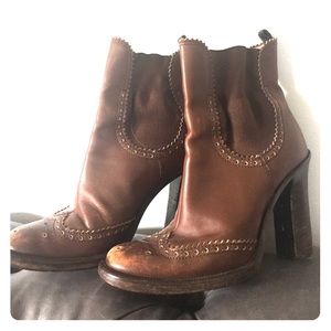 Miu Miu brown boots