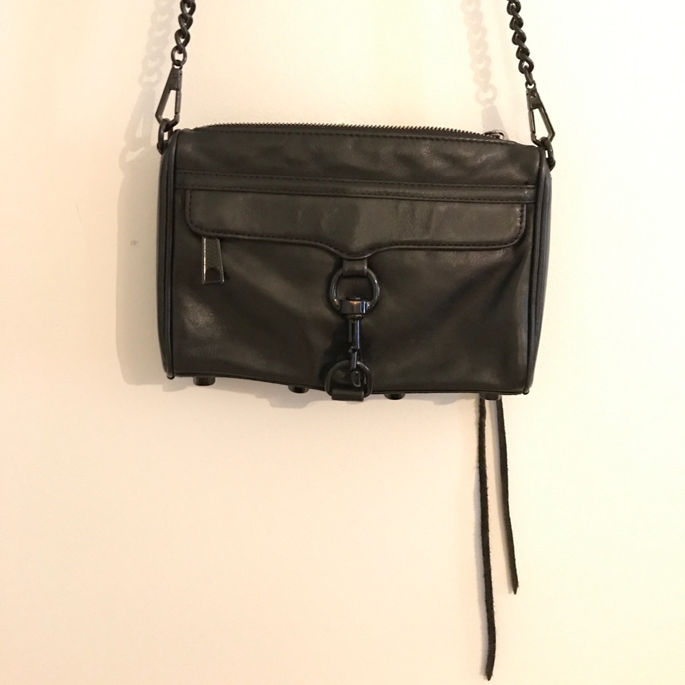 Rebecca Minkoff mini M.A.C. crossbody all black