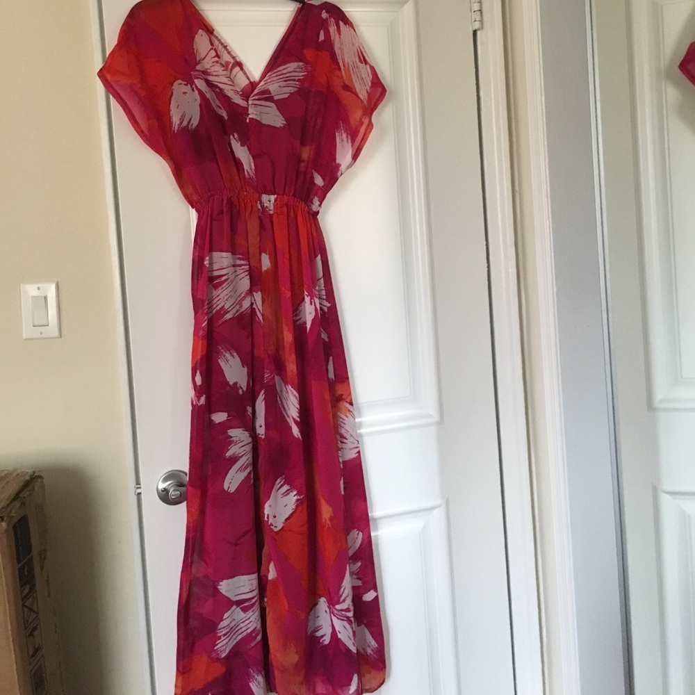 Floral maxi dress