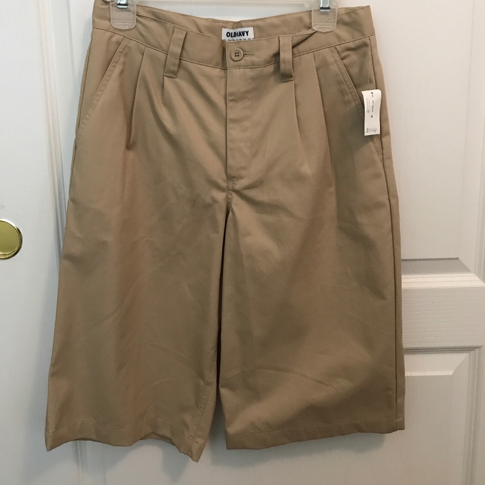 Boys khaki shorts